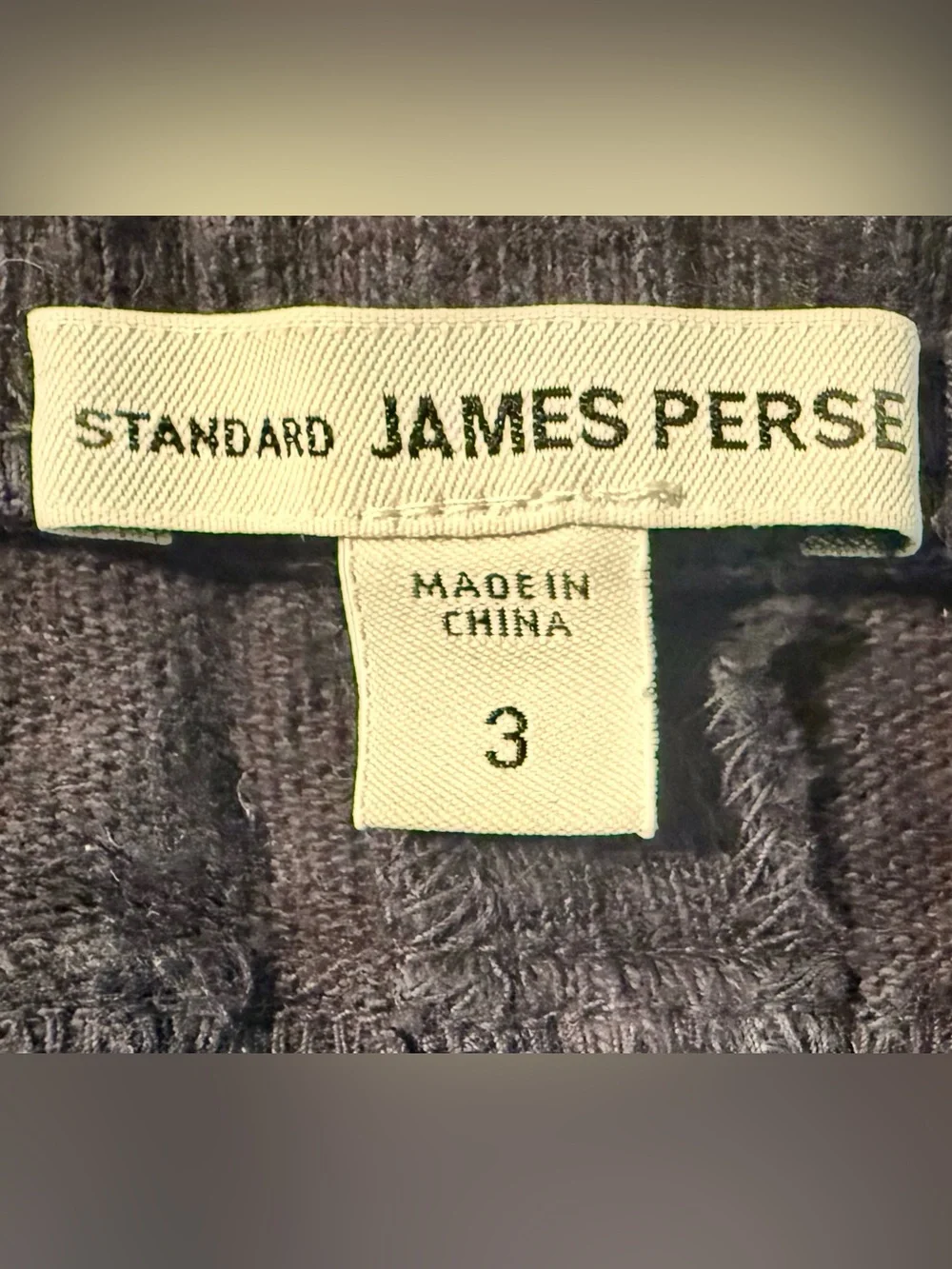 James Perse authentic standard